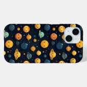 惑星おもしろい宇宙パターン Case-Mate iPhoneケース (裏面 (横))