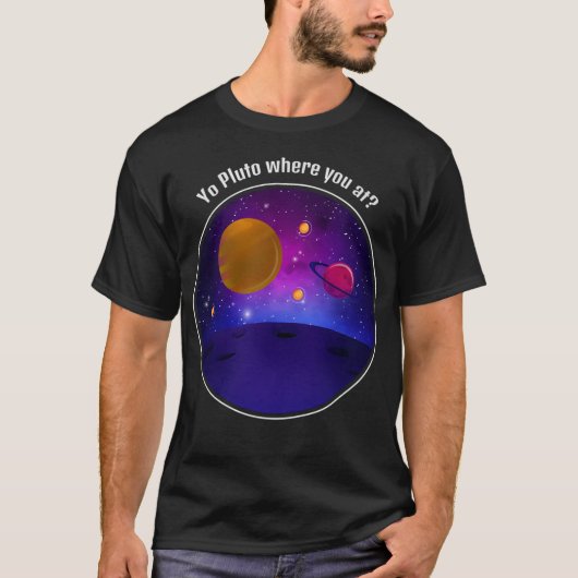 惑星おもしろい Tシャツ (正面)