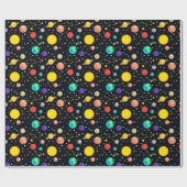 惑星が天文学の星座を星にする ラッピングペーパー (フラット)