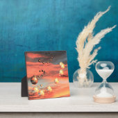 惑星が豊富にある フォトプラーク (インサイチュ)