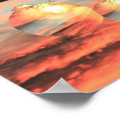 惑星が豊富にある ポスター (角)