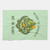 惑星ではなく家父長制を破壊する キッチンタオル (横)