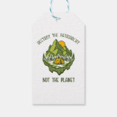 惑星ではなく家父長制を破壊する ギフトタグ (裏面)