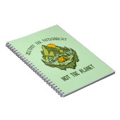 惑星ではなく家父長制を破壊する ノートブック (右側)