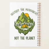 惑星ではなく家父長制を破壊する プランナー手帳 (裏面)