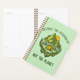 惑星ではなく家父長制を破壊する プランナー手帳