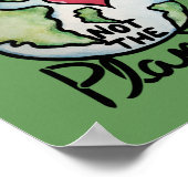 惑星ではなく家父長制を破壊する ポスター (角)