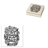 惑星ではなく家父長制を破壊する ラバースタンプ (押印)