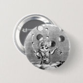 惑星とごまかしている物理学者 缶バッジ (正面&裏面)