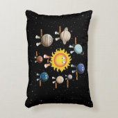 惑星とシス太陽のテム アクセントクッション (正面(垂直))