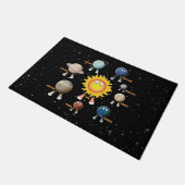 惑星とシス太陽のテム ドアマット (アングル)