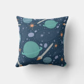 惑星とロケット銀河 クッション (裏面)