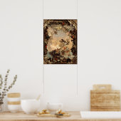 惑星と大陸のティエポロ寓話 ポスター (キッチン)