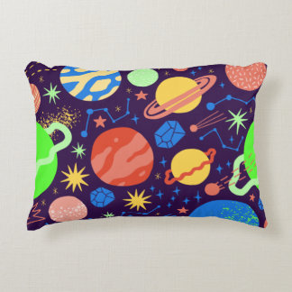 惑星と宇宙テーマピローケース アクセントクッション