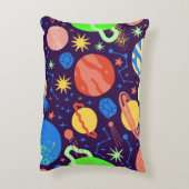 惑星と宇宙テーマピローケース アクセントクッション (裏面(縦))