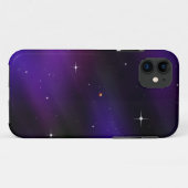 惑星と星で囲まれた宇宙飛行 Case-Mate iPhoneケース (裏面(横))