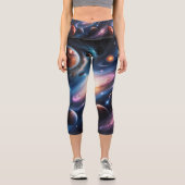 惑星と星の世界 カプリレギンス (正面)