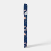 惑星と星パターン iPhone 15ケース (左側面)