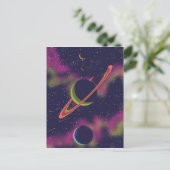 惑星と星 ポストカード (スタンド正面)