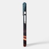 惑星と未来都市で乗馬する自動運転士 Case-Mate iPhoneケース (裏面 / 左)