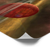 惑星と矮小惑星 ポスター (角)