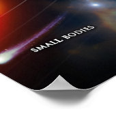 惑星と矮星宇宙 ポスター (角)