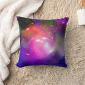惑星と銀河系の星 クッション (ブランケット)