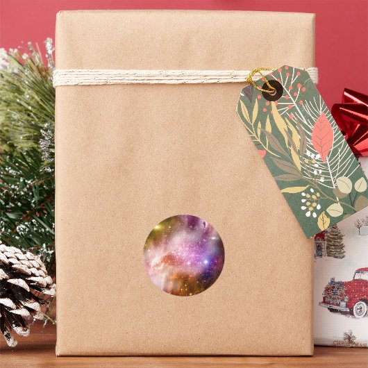 惑星と銀河系 ラウンドシール