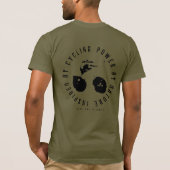 惑星に乗る Tシャツ (裏面)