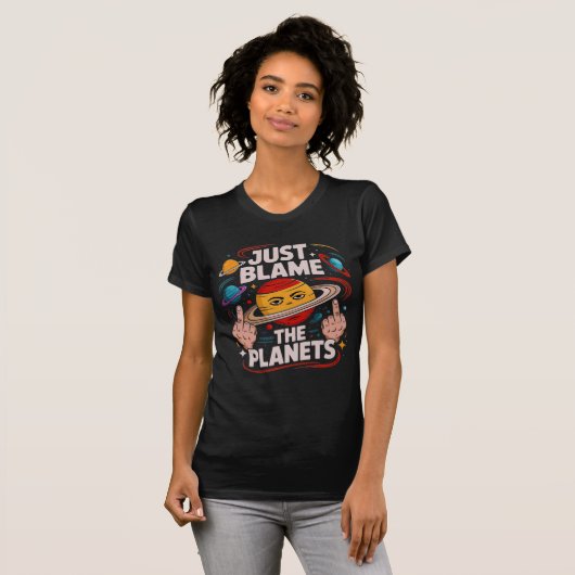 惑星のせいにしよう Tシャツ (正面フル)