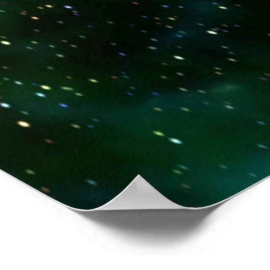 惑星のような土星 ポスター (角)