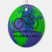 惑星のオーナメントを救うこと セラミックオーナメント (左)