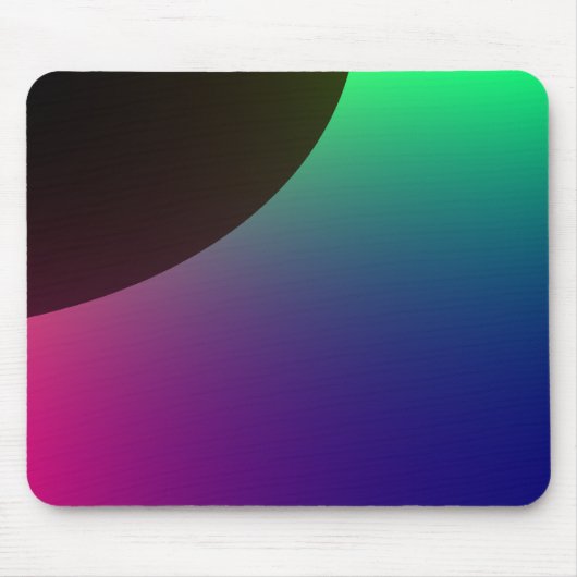 惑星のオーロラ マウスパッド (正面)