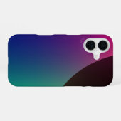 惑星のオーロラ iPhone 16ケース (裏面横)