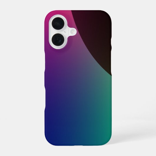 惑星のオーロラ iPhone 16ケース (裏面)