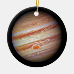 惑星のジュピターの`の(太陽系の) ~の赤い点の頭部 セラミックオーナメント