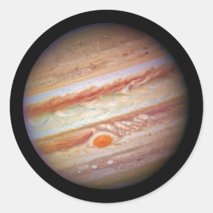 惑星のジュピターの`の(太陽系の) ~の赤い点の頭部 ラウンドシール