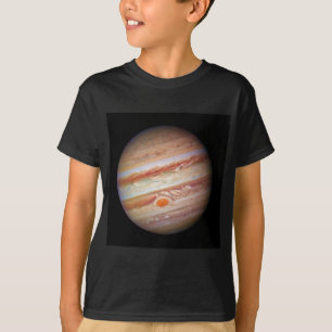 惑星のジュピターの`の(太陽系の) ~の赤い点の頭部 Tシャツ