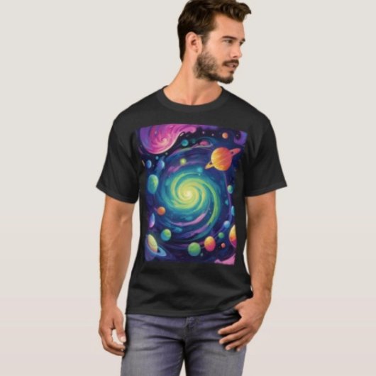 惑星のスピン Tシャツ
