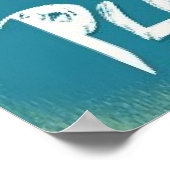 惑星のデジタルアートを保存する ポスター (角)