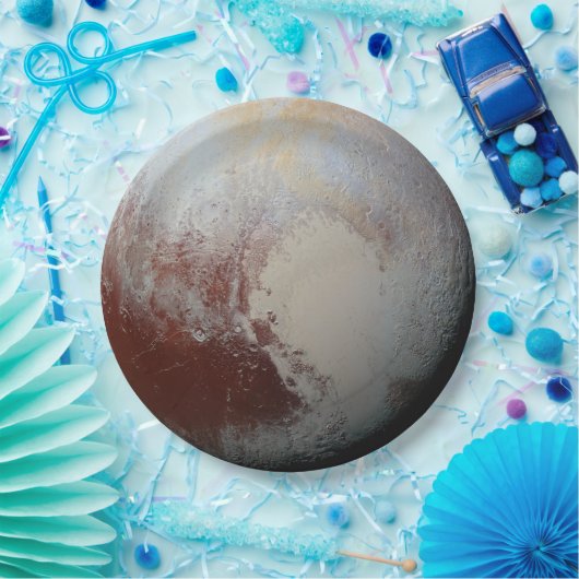 惑星のプルートの天文学の使い捨て可能な紙皿 ペーパープレート (パーティー)