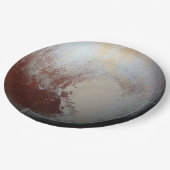 惑星のプルートの天文学の使い捨て可能な紙皿 ペーパープレート (アングル)