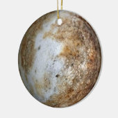 惑星のプルート(太陽系)の~ セラミックオーナメント (左)