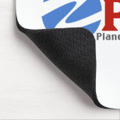 惑星の世界の電子工学の白いマウスパッド マウスパッド (コーナー)