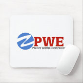 惑星の世界の電子工学の白いマウスパッド マウスパッド (マウス)