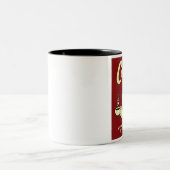 惑星の動揺はあります ツートーンマグカップ (中央)