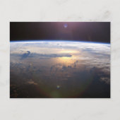 惑星の地球からの宇宙 ポストカード (正面)