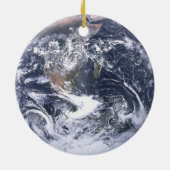 惑星の地球から宇宙地球の日 セラミックオーナメント (裏面)