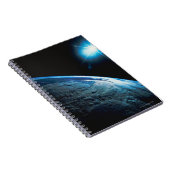 惑星の地球と星からの宇宙 ノートブック (右側)