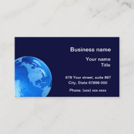 惑星の地球の名刺 名刺